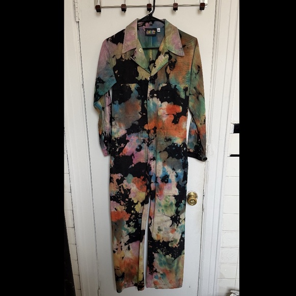 Big Bud Press Pants - Big Bud Press Rainbow Magic Waters Jumpsuit Long Sleeve - Size XS